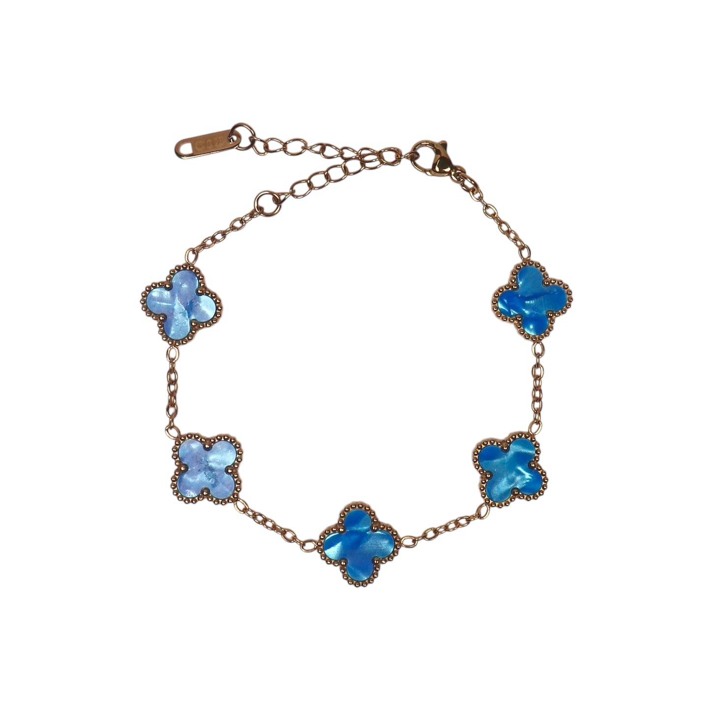 Pulseira Flower Colors Gold