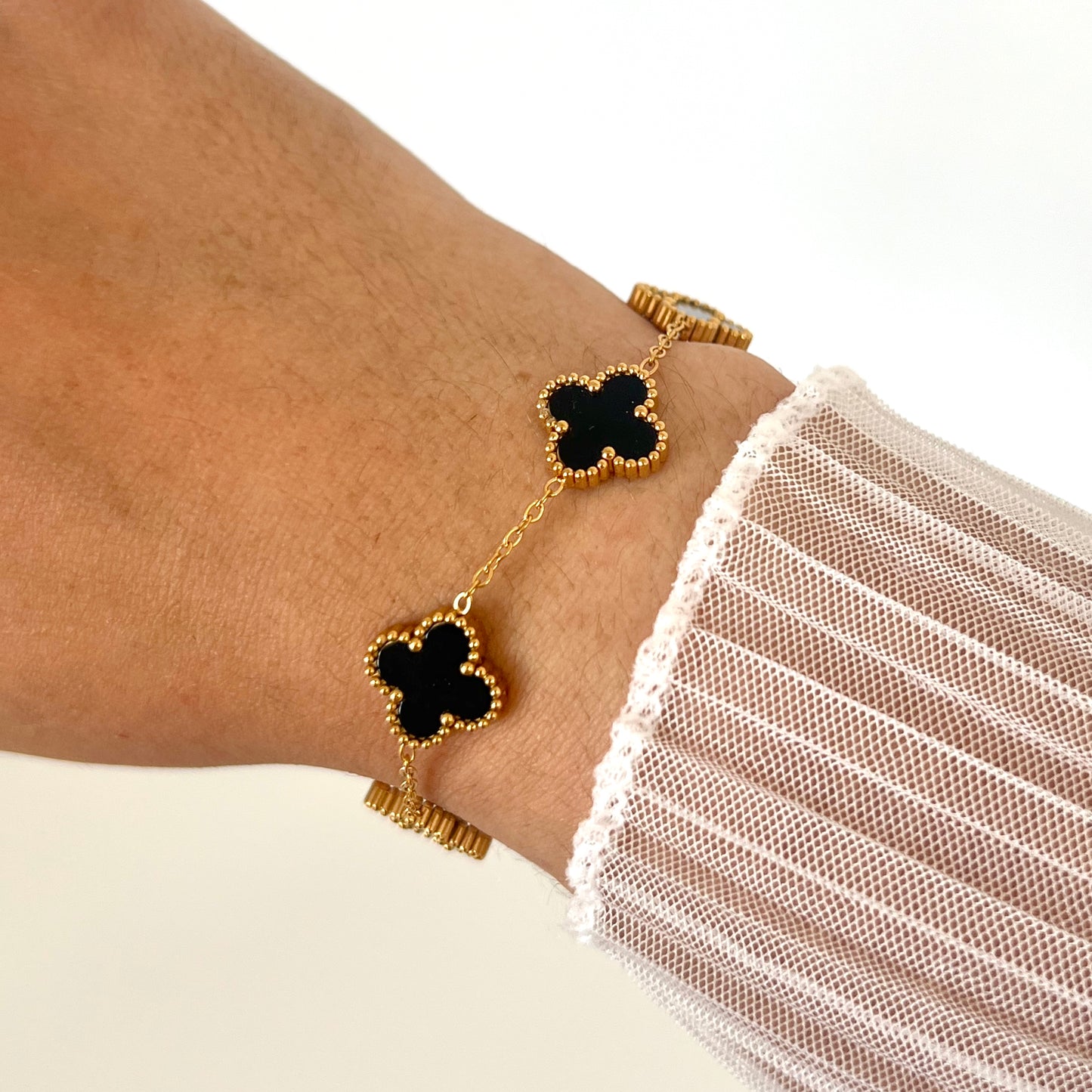 Pulseira Flower Gold