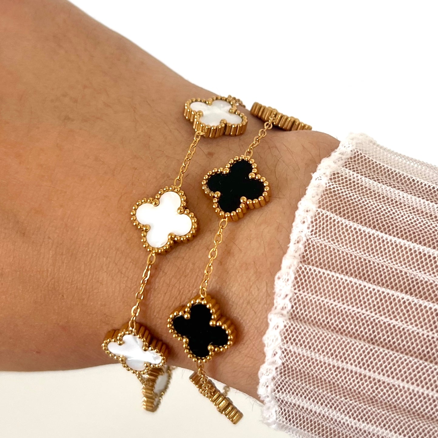 Pulseira Flower Gold