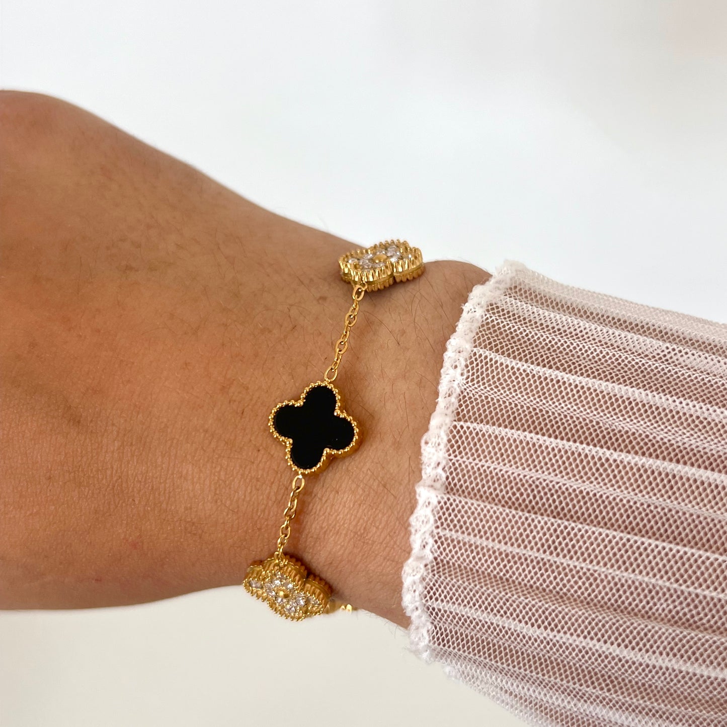 Pulseira Flower Gold