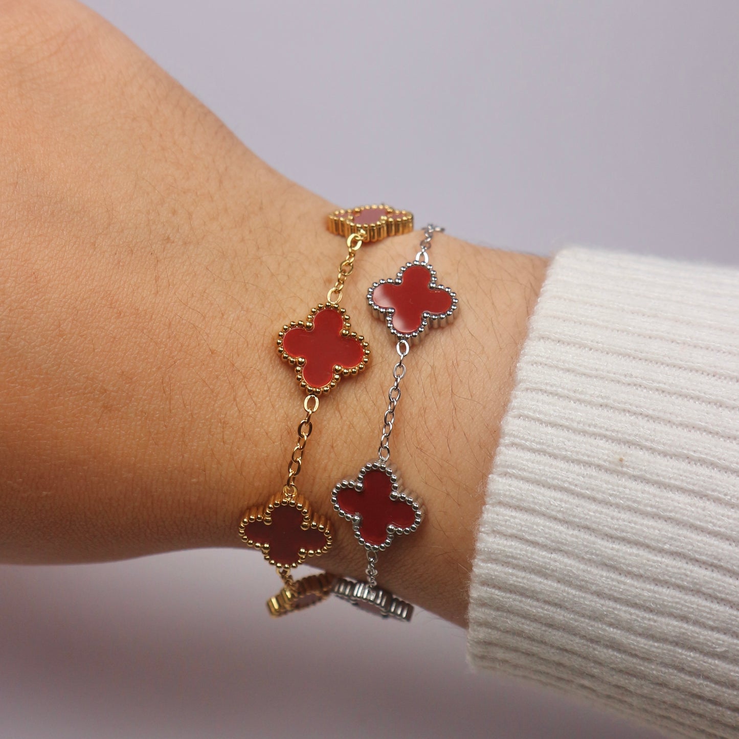 Pulseira Flower Colors Gold