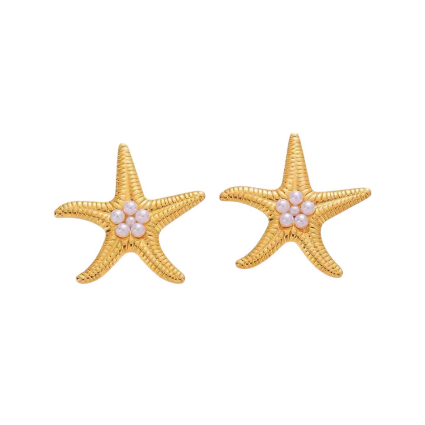 Brinco StarFish Pearl