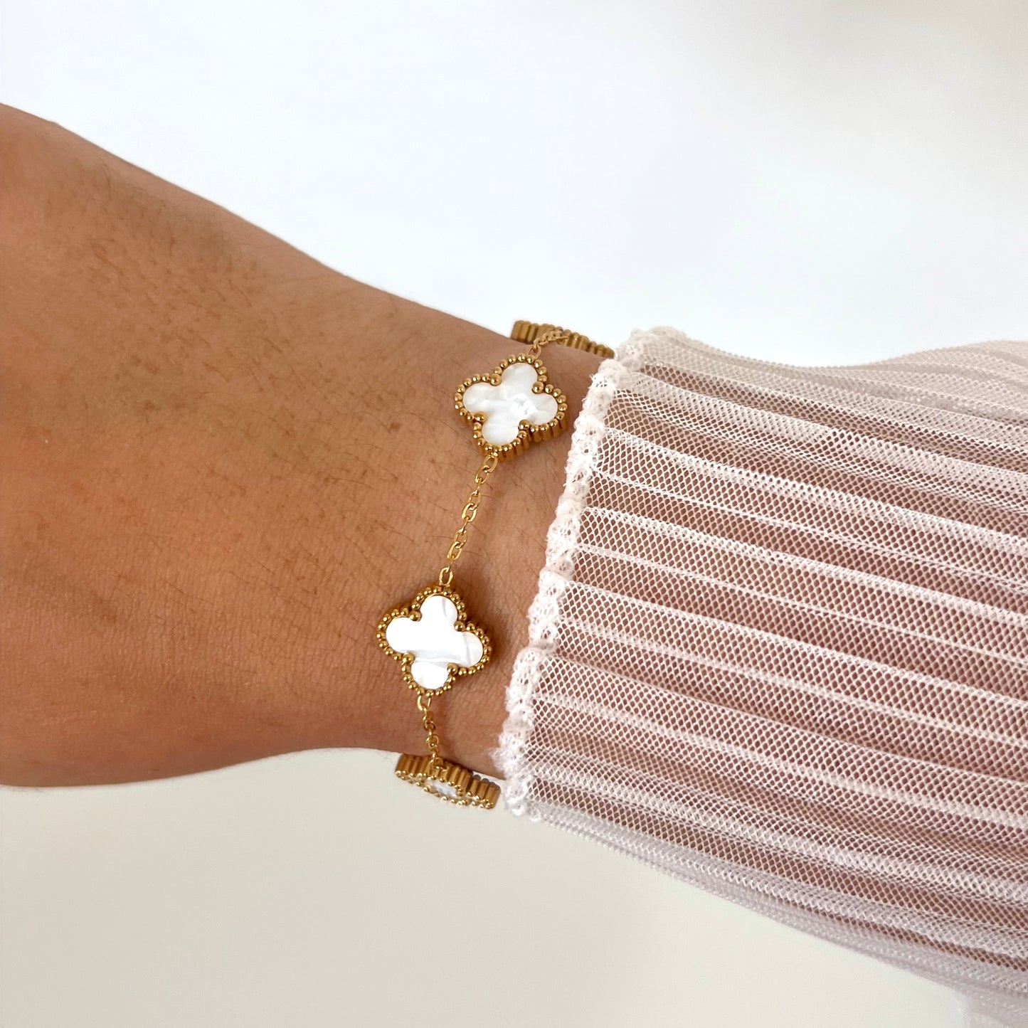 Pulseira Flower Gold