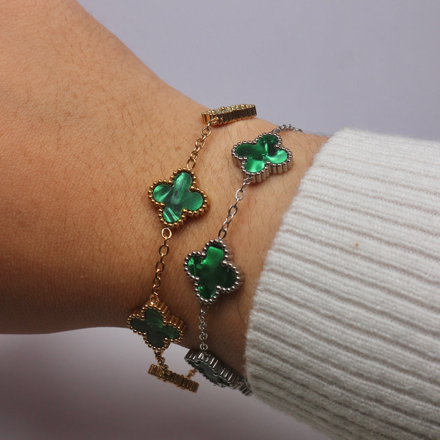 Pulseira Flower Colors Gold