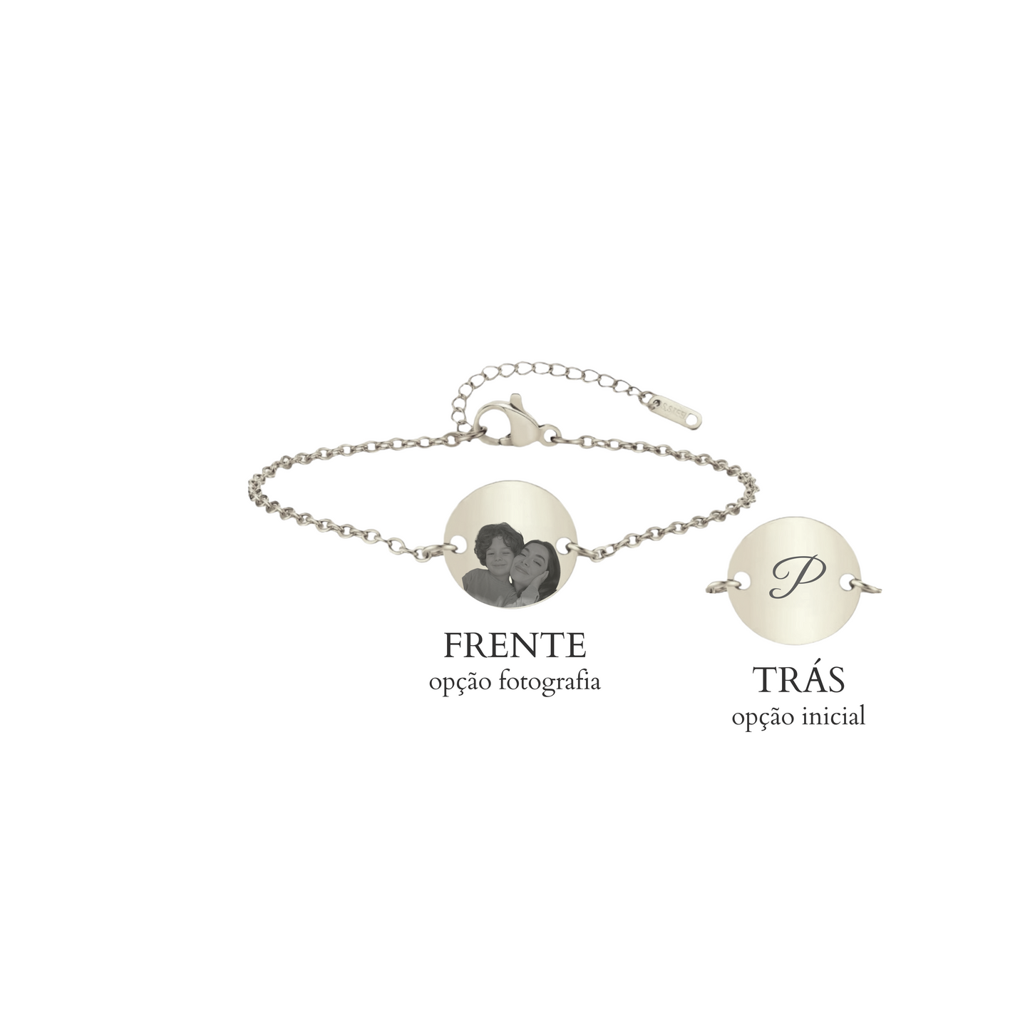 Pulseira Medalha Personalizável