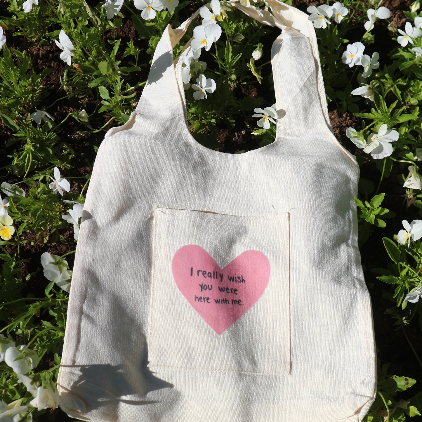 Tote bag heart