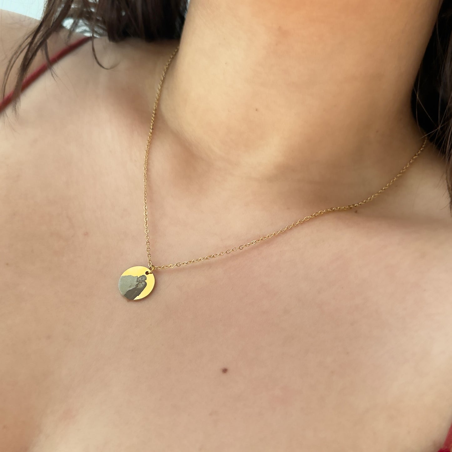 Colar Medalha Personalizável