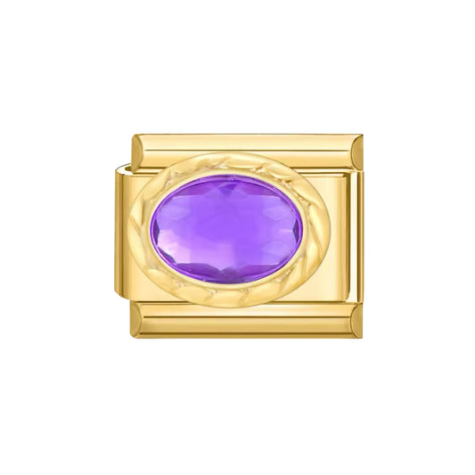 PurpleGold Stone