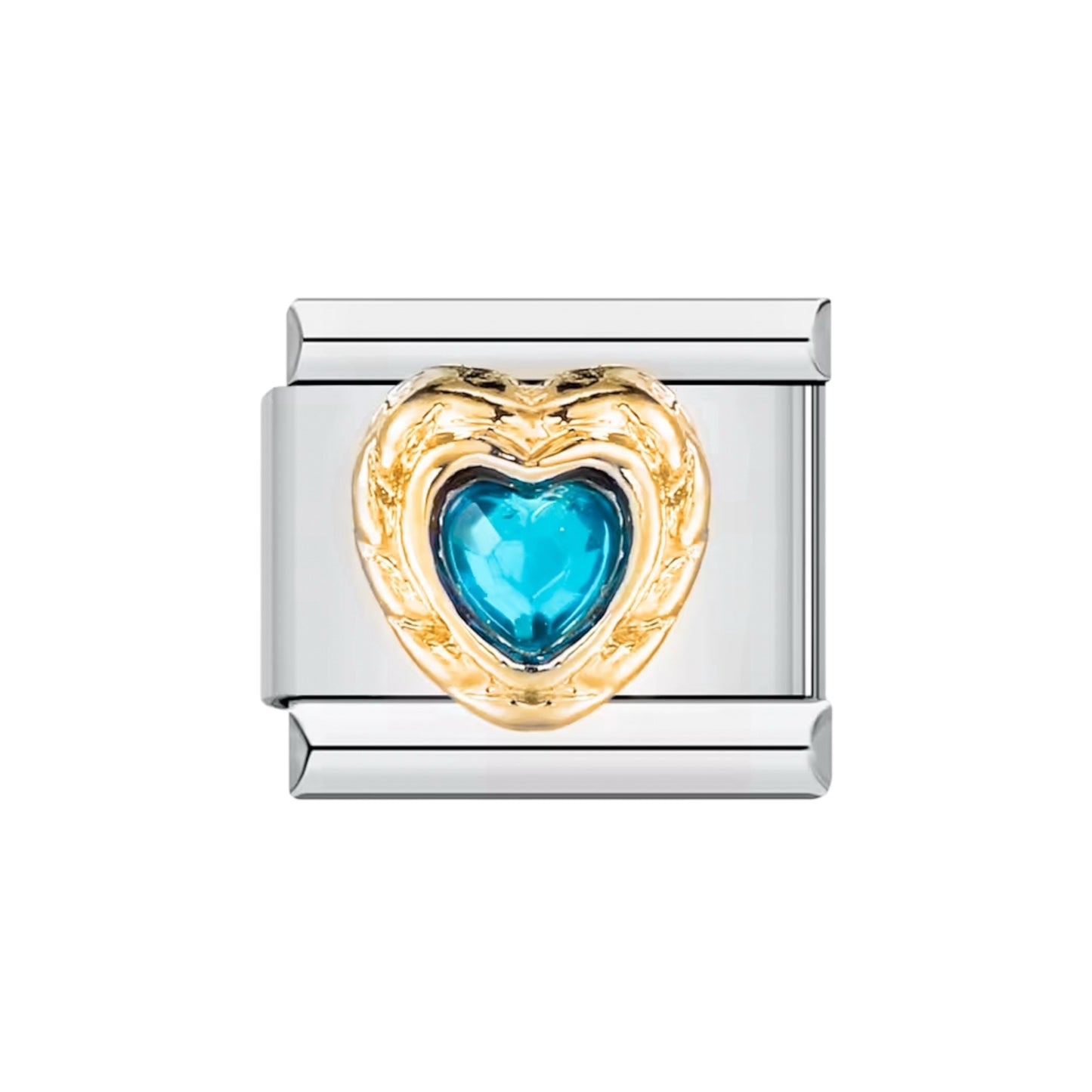 Small BlueHeart Stone