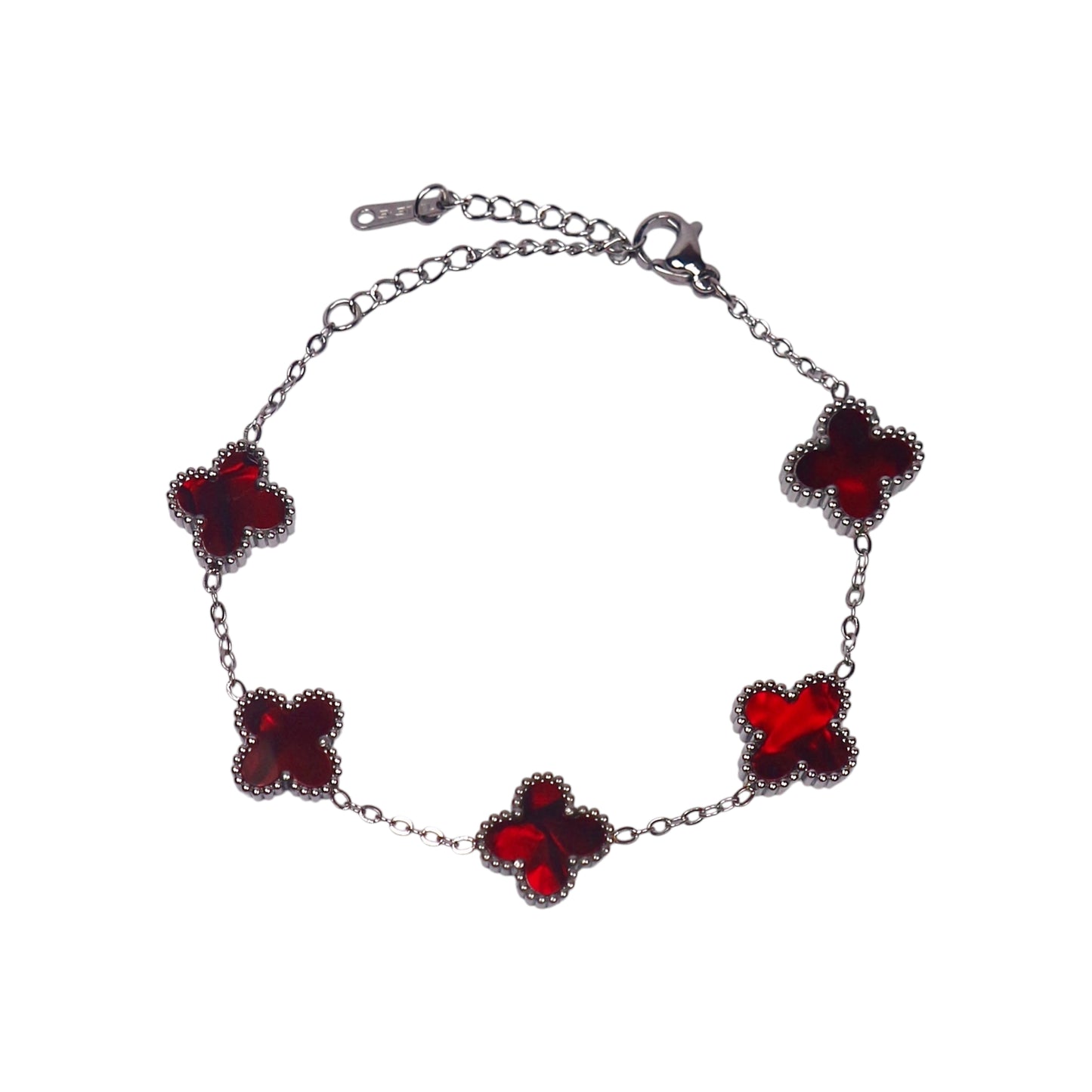 Pulseira Flower Colors Silver