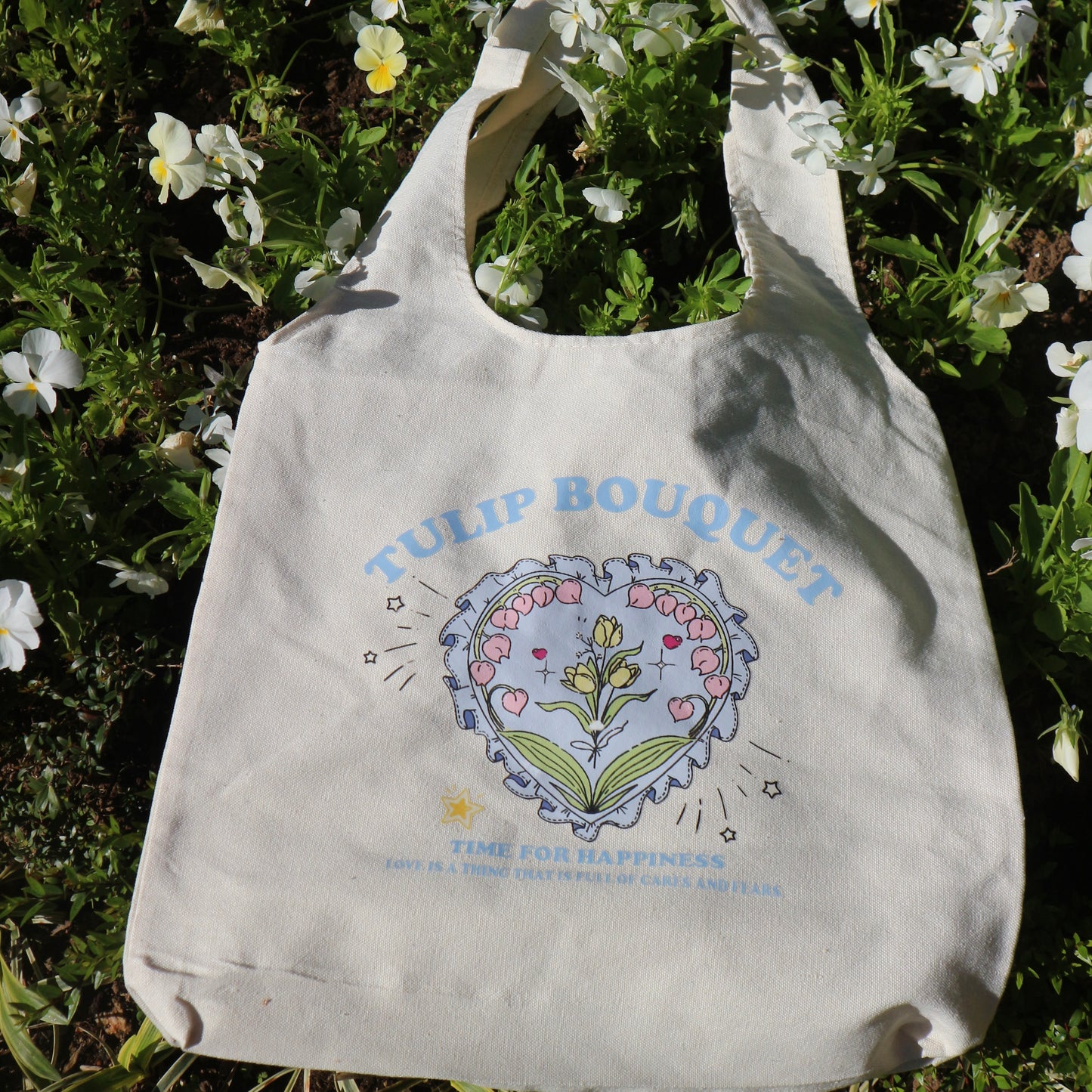 Tote bag Tulip