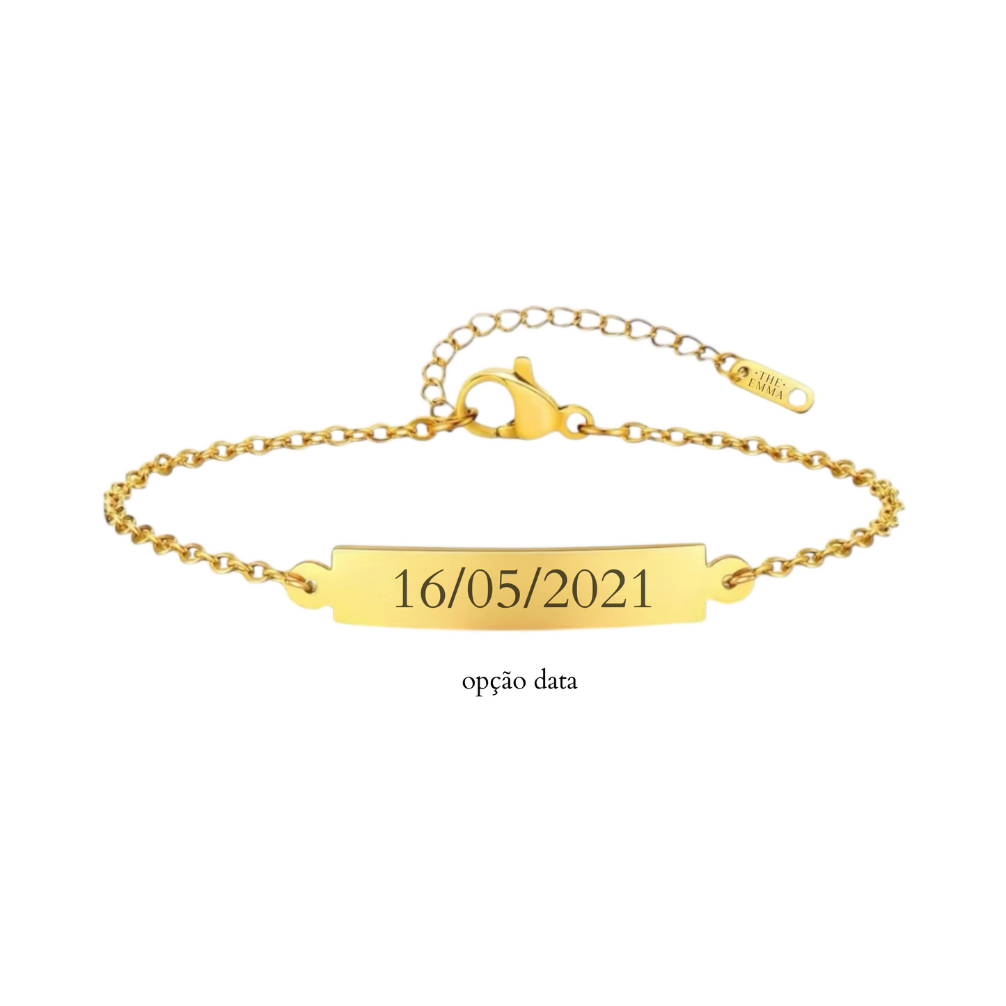 Pulseira Retangular Personalizável