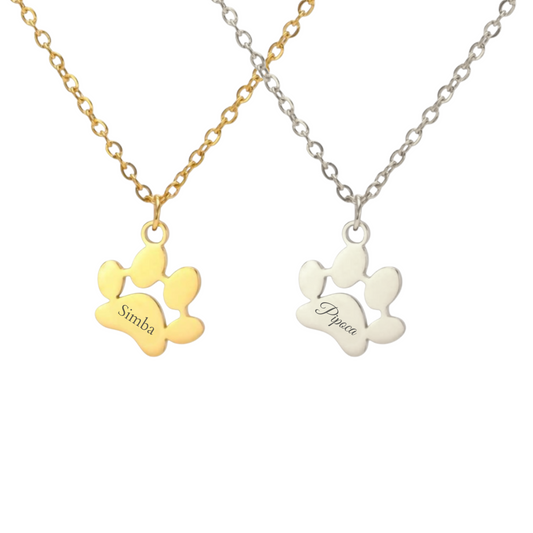 Colar Pata Pet Personalizável