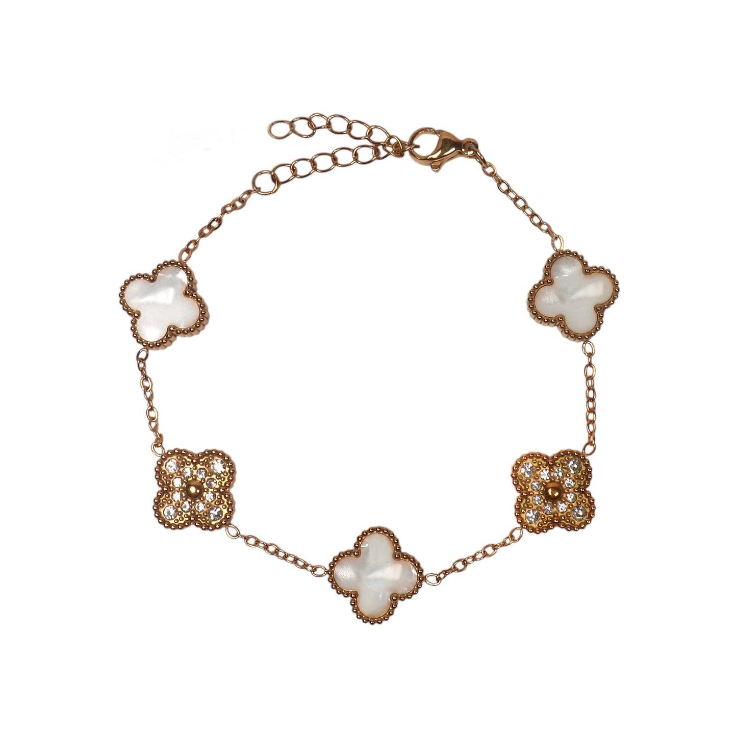 Pulseira Flower Gold