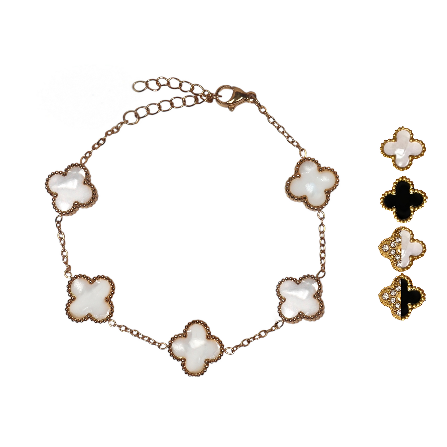 Pulseira Flower Gold