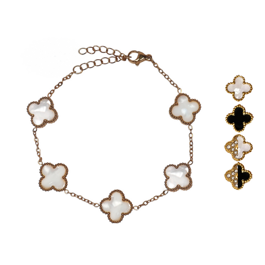 Pulseira Flower Gold