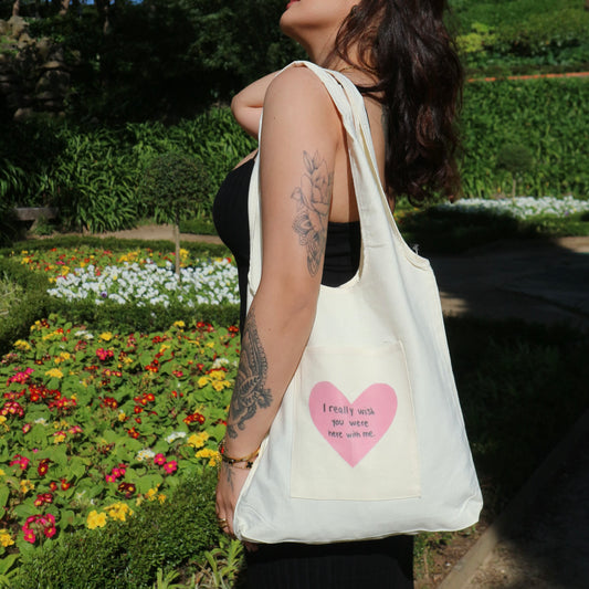 Tote bag heart