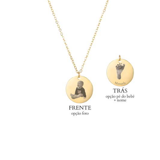 Colar Medalha Personalizável