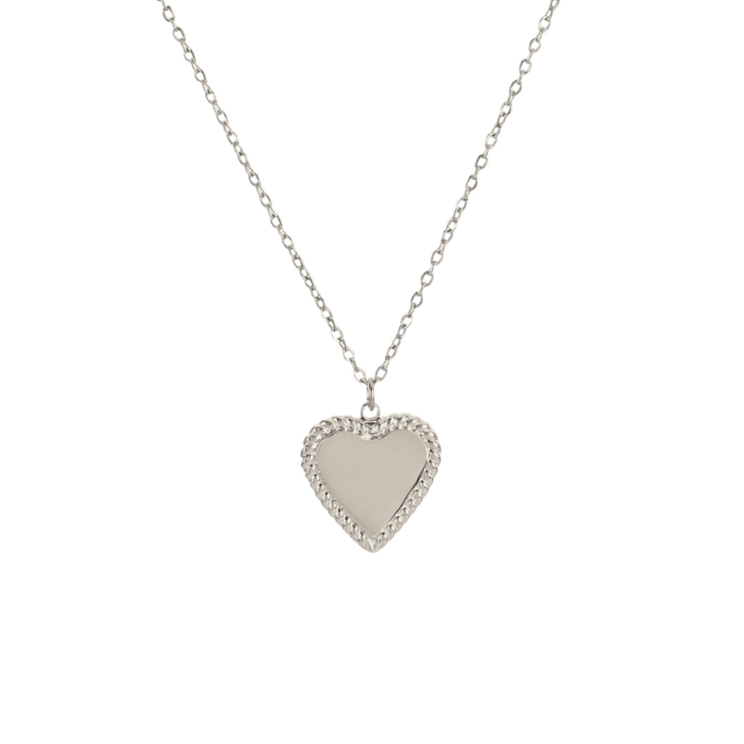 Colar Medalha Coração Personalizável