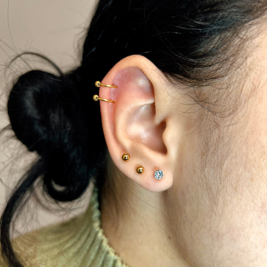 Earcuff ball